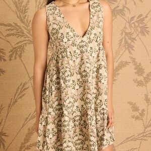 NEW! Known Supply tiered Emily Victorian Floral Mini Dress Size Small NWT!